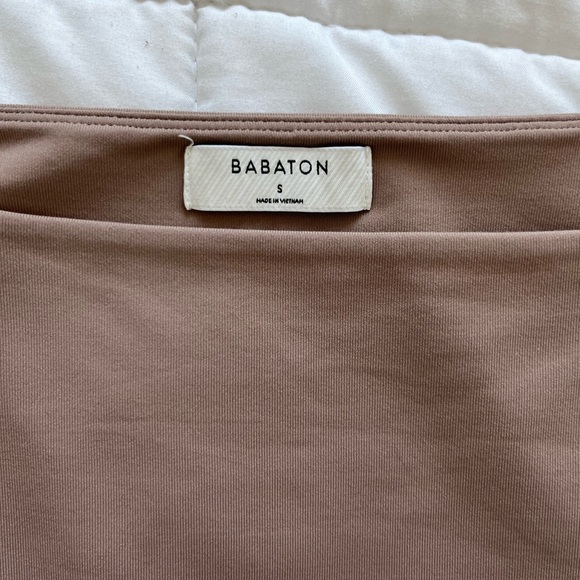 Rich Mocha Brown Contour Squareneck Bodysuit, Size Small - Picture 2 of 5